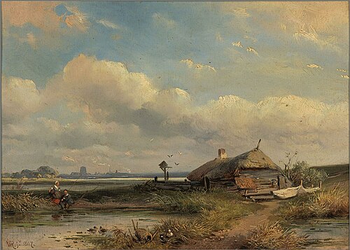 painting, 1847, Willem Roelofs
