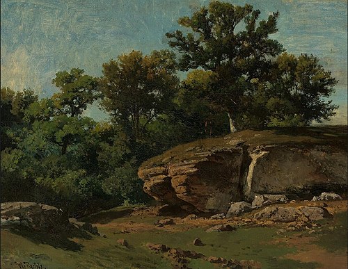 Forêt de Fontainebleau, 1853, Willem Roelofs