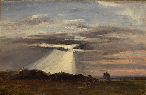 Landschaft bei Abendstimmung, , Eugen Bracht