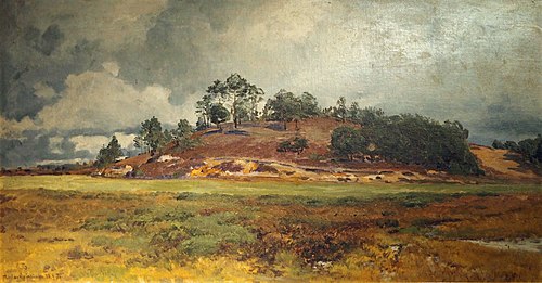 Sieben Steinhäuser, 1875, Eugen Bracht