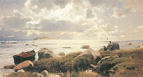 On the Rügen coast, 1882, Eugen Bracht