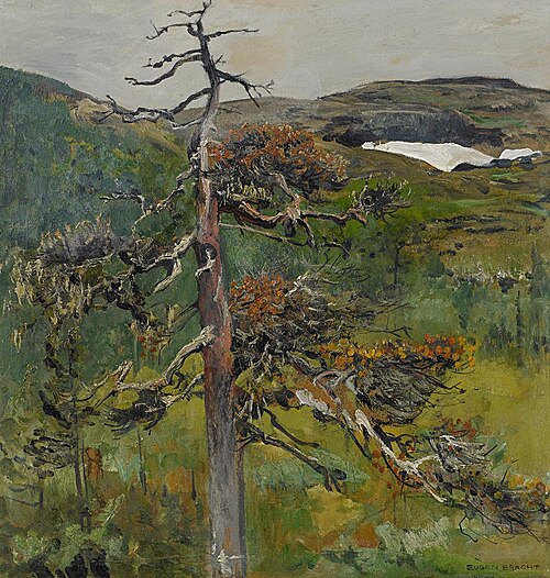 The old pine, 1903, Eugen Bracht