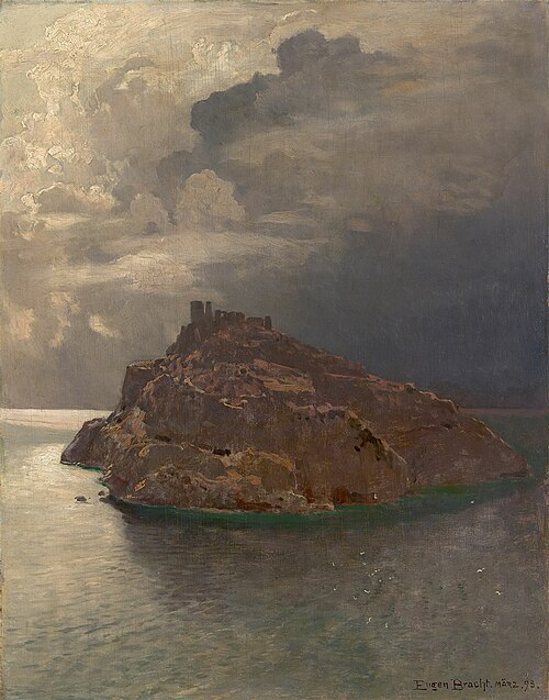 Isola di Bergeggi, 1893, Eugen Bracht