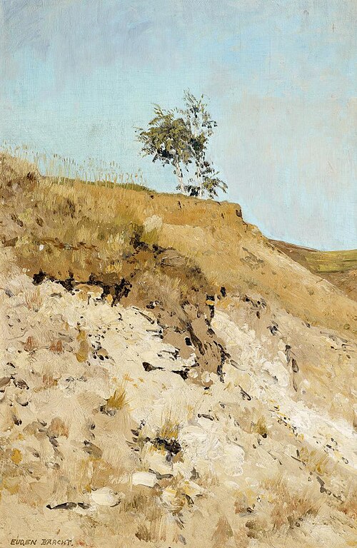 Landscape study, , Eugen Bracht