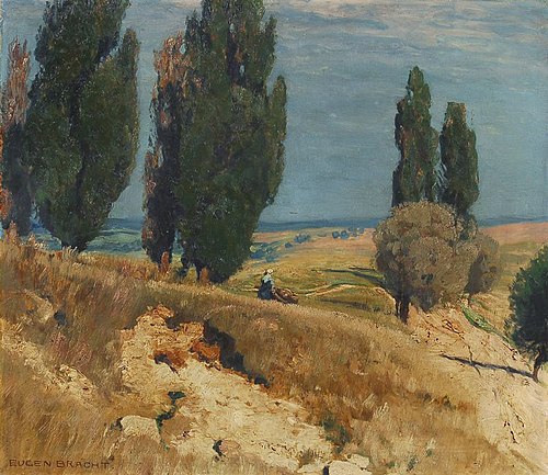 Late summer's day in the heath, 1894, Eugen Bracht
