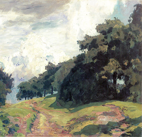Upper Hessian Landscape, 1916, Eugen Bracht