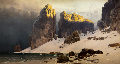 The Shore of Oblivion, 1889, Eugen Bracht