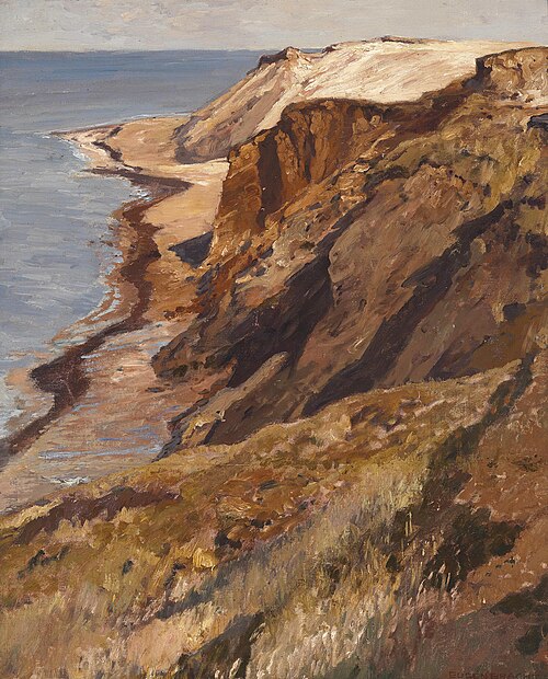 Rocky Coast on Sylt, 1897, Eugen Bracht