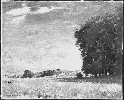 Die Wiese, 1905, Eugen Bracht