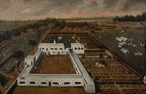 Dutch Plantation in Bengal, 1665, Hendrik van Schuylenburgh