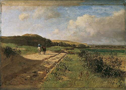 Dünen bei Katwijk, 1886, Eugen Jettel