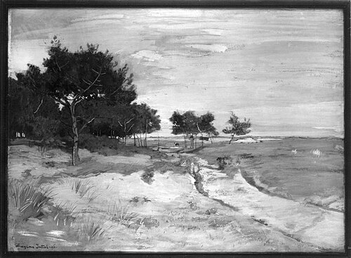 Dünenlandschaft, 1896, Eugen Jettel
