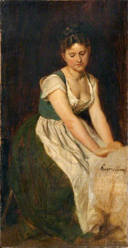 A Young Beauty, , Eugen Klimsch
