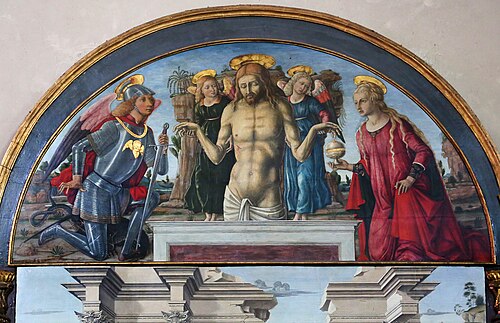 Adoration by the Shepherds lunette, , Matteo di Giovanni