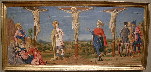 La Crucifixion, 1490, Matteo di Giovanni
