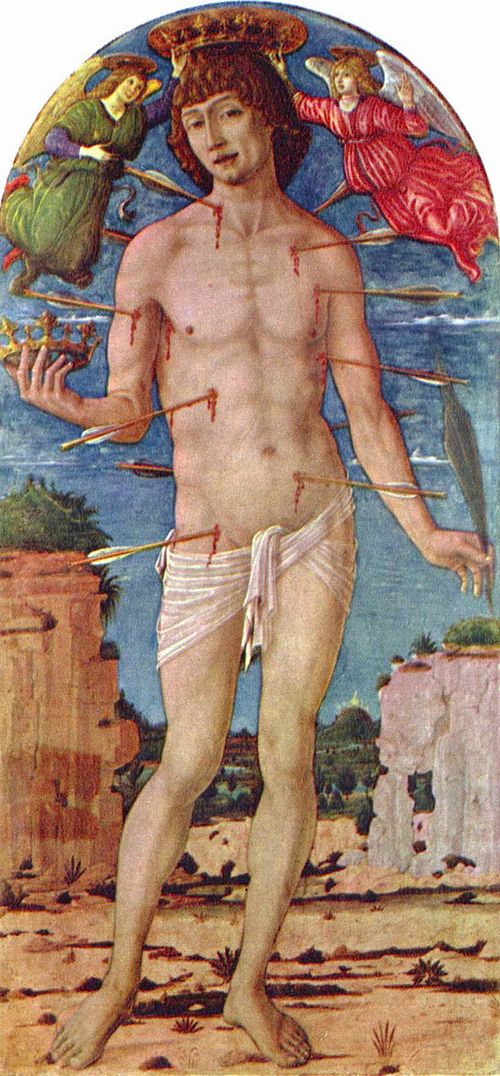 Saint Sebastian, 1462, Matteo di Giovanni