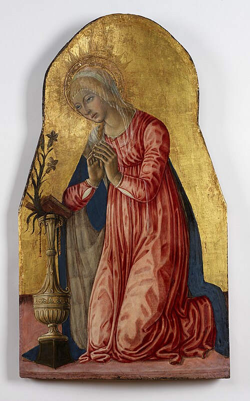 Virgin of the Annunciation, 1474, Matteo di Giovanni