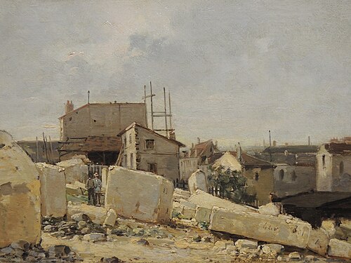 Travaux de terrassement à Caen, 1892, Stanislas Lépine