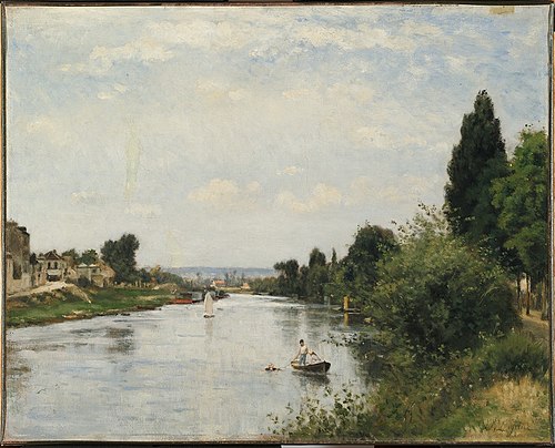 Landscape with River, , Stanislas Lépine