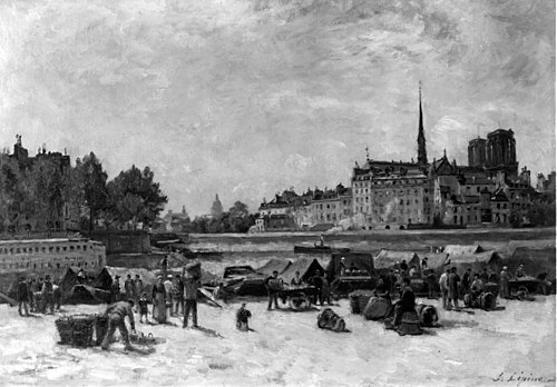 The Apple Market, 1880, Stanislas Lépine