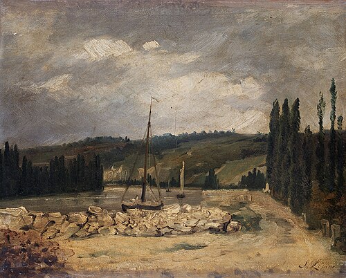 Vue sur la Seine, , Stanislas Lépine