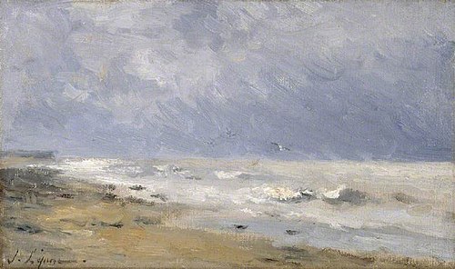 The coast of Normandy, , Stanislas Lépine