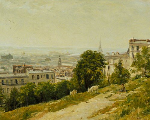 Vue de la Butte, Montmartre, 1892, Stanislas Lépine