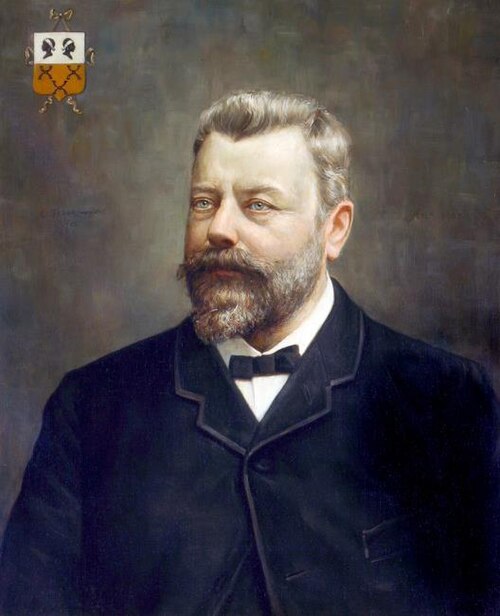 Portrait of Hendrik Maurits Jacobus van Loon (1831-1901), 1905, Kees Spoor