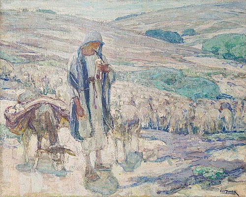 The Good Shepherd, 1917, Henry Ossawa Tanner