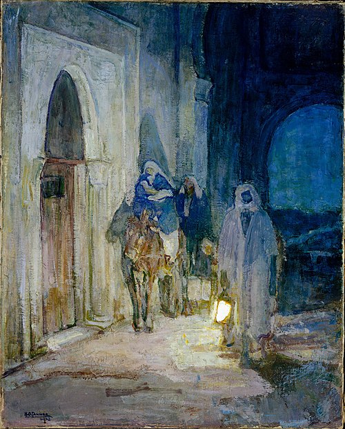 La Fuite en Égypte, 1923, Henry Ossawa Tanner