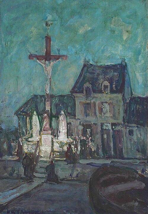 Dévotions de pêcheur, Étaples, 1916, Henry Ossawa Tanner
