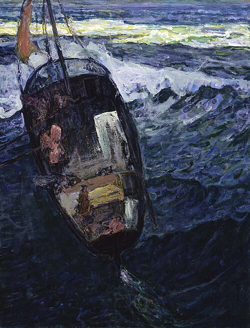 Pêcheurs en mer, 1913, Henry Ossawa Tanner