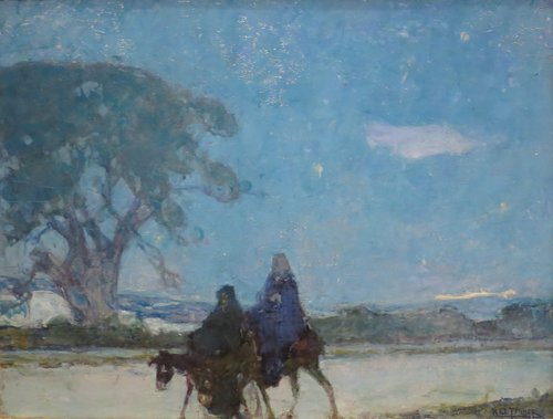 La Fuite en Égypte, 1907, Henry Ossawa Tanner