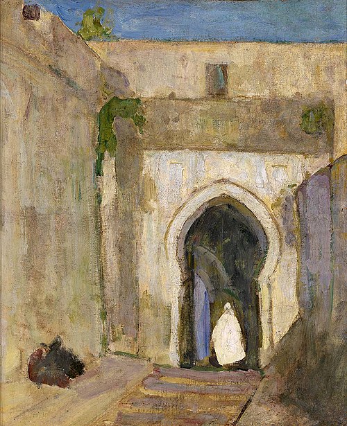 Porte, Tanger, 1910, Henry Ossawa Tanner