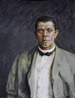 Portrait de Booker T. Washington, 1917, Henry Ossawa Tanner