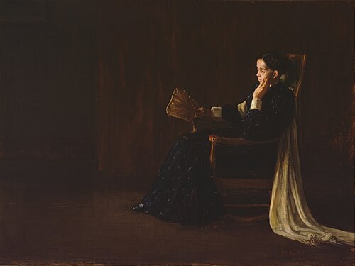 Portrait de la mère de l'artiste, 1897, Henry Ossawa Tanner