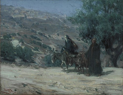 La Fuite en Égypte, 1899, Henry Ossawa Tanner