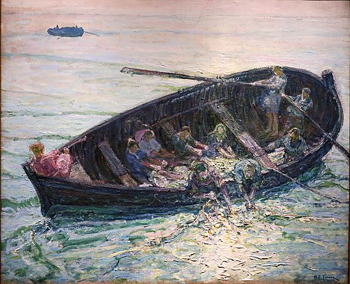 La Pêche miraculeuse, 1913, Henry Ossawa Tanner
