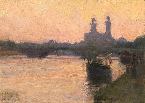 La Seine, 1902, Henry Ossawa Tanner
