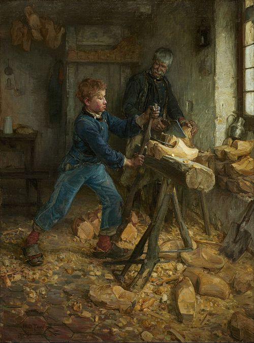 Le Jeune Sabotier, 1895, Henry Ossawa Tanner