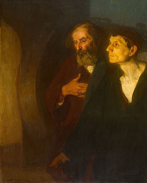 Deux Apôtres à la tombe, 1906, Henry Ossawa Tanner