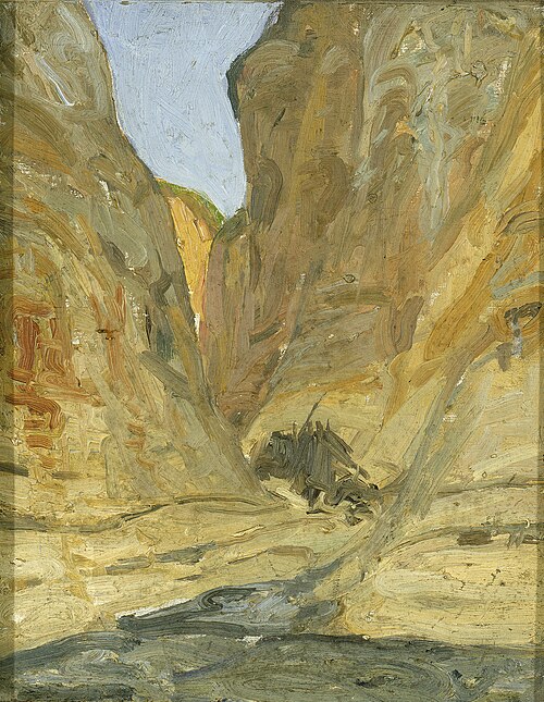The Canyon, 1898, Henry Ossawa Tanner