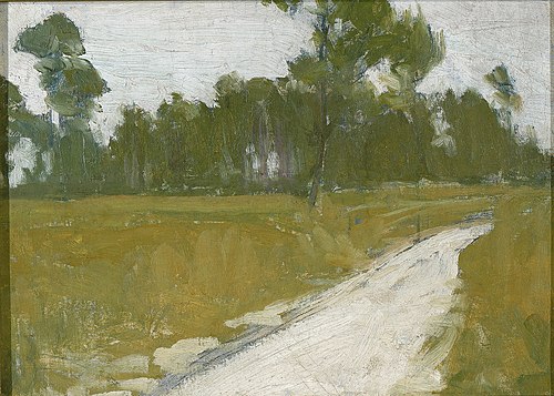 Country Road in France, 1898, Henry Ossawa Tanner