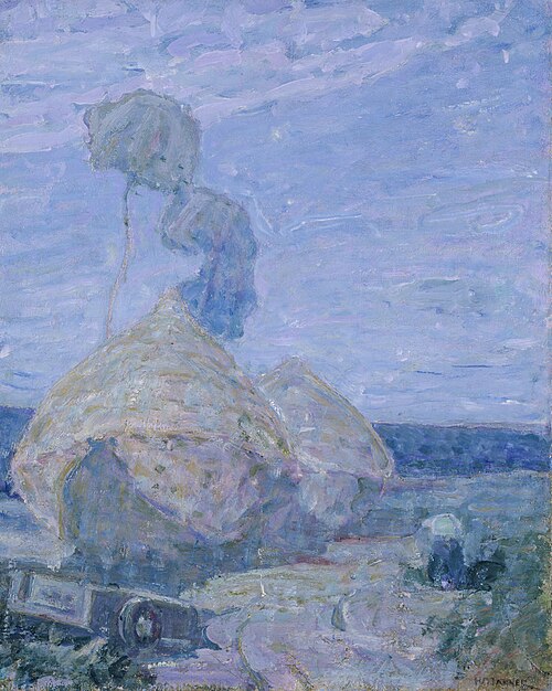 Haystacks, 1930, Henry Ossawa Tanner