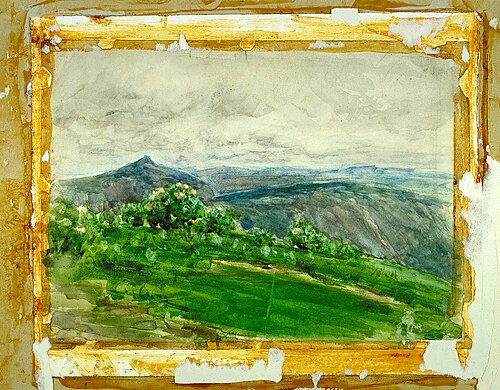Mountain Landscape, Highlands, North Carolina, 1889, Henry Ossawa Tanner