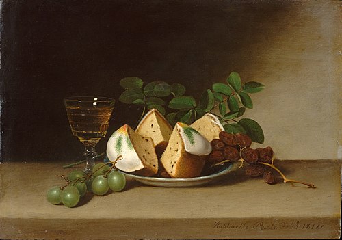 Nature morte au gâteau, 1818, Raphaelle Peale