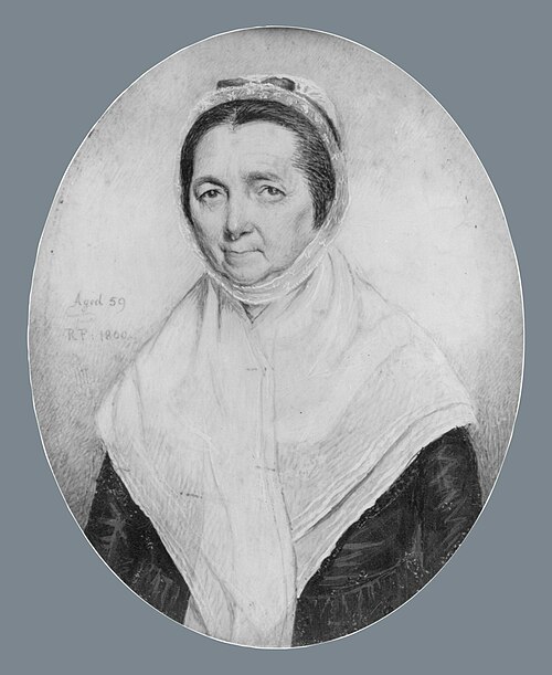 Mrs. John Montgomery (Sarah Diemer), 1800, Raphaelle Peale