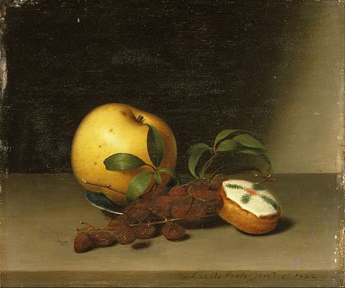 Nature morte au gâteau, 1822, Raphaelle Peale