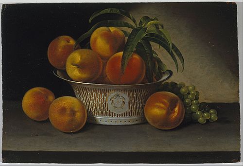 Still Life with Peaches, 1821, Raphaelle Peale