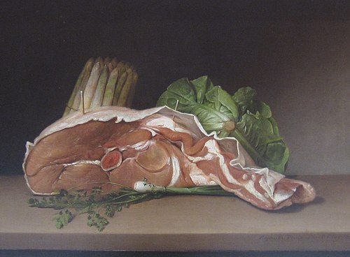 Cutlet and Vegetables, 1816, Raphaelle Peale
